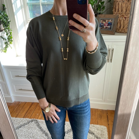 Loft crew neck sweater. - Picture 2 of 10